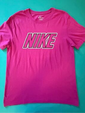 Nike Magenta Logo Tee